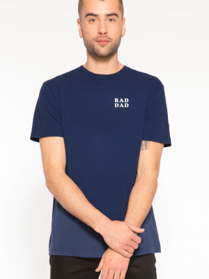 Rad Dad Tee - Navy