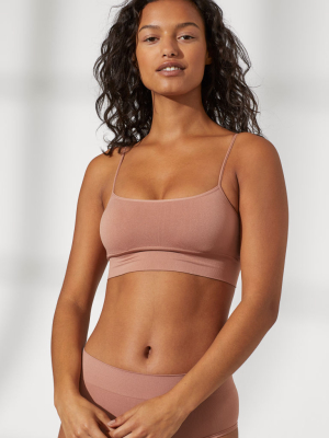 Seamless Microfiber Bra Top