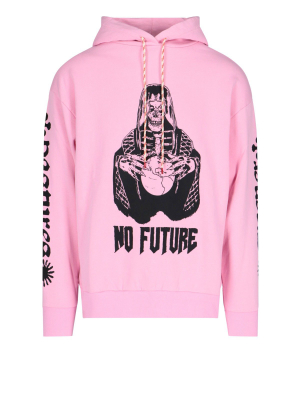 Aries No Future Print Hoodie