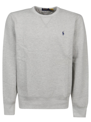 Polo Ralph Lauren Logo Embroidered Crewneck Sweater