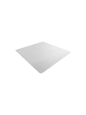 3'10"x5' Rectangle Solid Office Chair Mat Clear - Staples