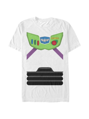 Men's Toy Story Buzz Lightyear Costume Tee T-shirt