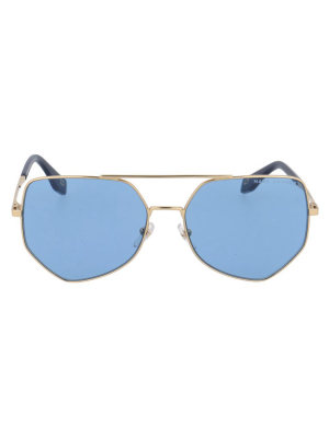 Marc Jacobs Eyewear Geometric Frame Sunglasses