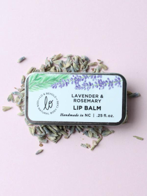 Lavender & Rosemary Lip Balm