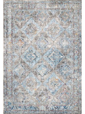 Loloi Dante Rug - Granite/light Blue