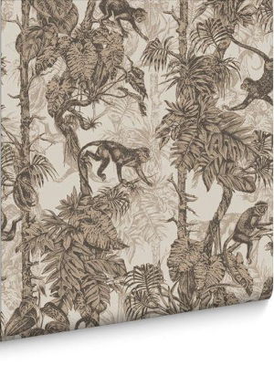 Ubud Wallpaper In Canvas From The Exclusives Collection By Graham & Brown