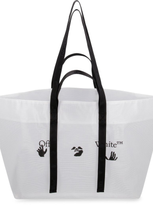 Off-white Logo Shopper Tote Bag