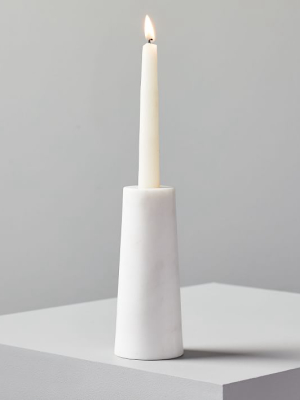 Foundations Reversible Marble Candleholder