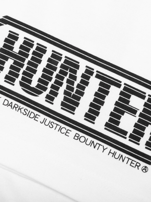 Bounty Hunter Shredder Logo Tee - White