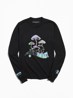 Club Fantasy Wavy Long Sleeve Tee