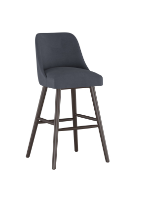 Barstool Velvet Charcoal - Project 62™