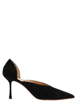 Francesco Russo Pointed Toe Pumps