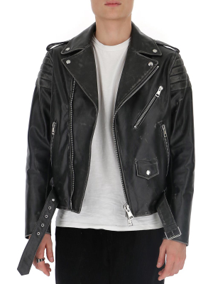 Valentino X Undercover Leather Biker Jacket
