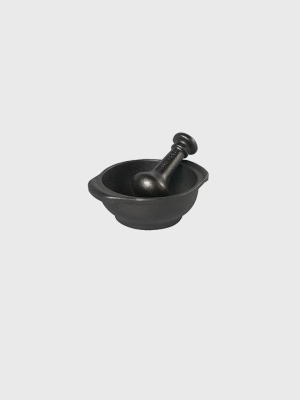 Cast Iron Spice Grinder With Pestle