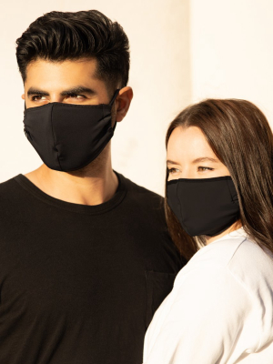 Mindful Masks Unisex - Black/black