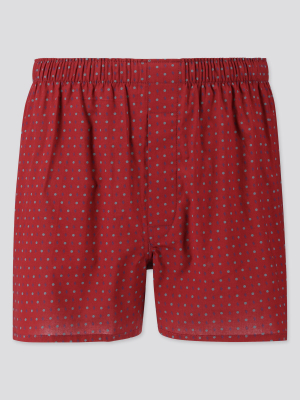 Men Woven Printed Boxers