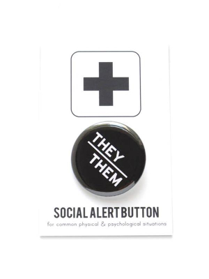 They/them Button