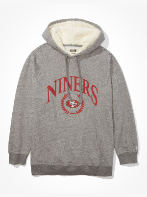 Tailgate Women's San Francisco 49ers Sherpa Lined Hoodie