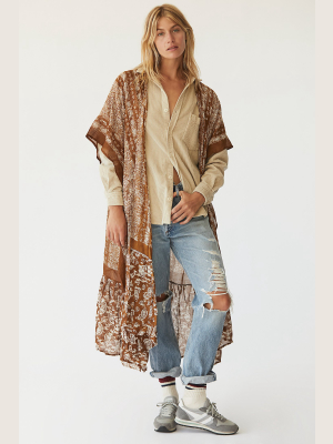 Bandana Ruffle Kimono