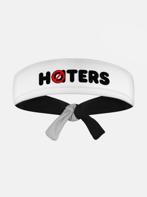 No Haters Tie Headband