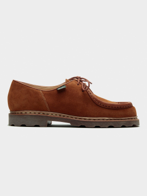 Paraboot Michael Suede Whiskey Shoe