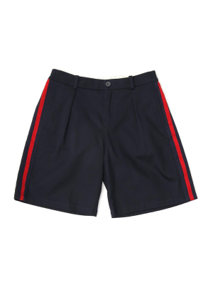 Gucci Kids Side Stripe Detail Shorts