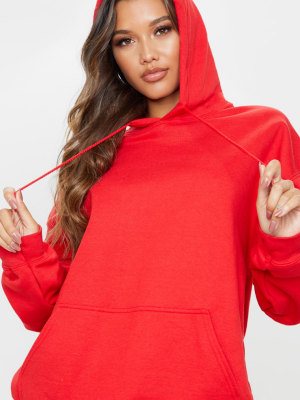 Red Ultimate Oversized Hoodie