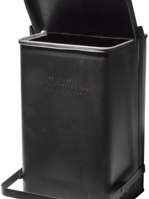 Step Trash Can - Black