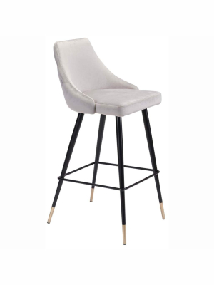 Piccolo Bar Chair, Gray