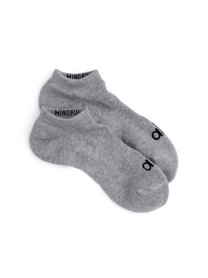 Men's Street Sock - Dove Grey Heather/black