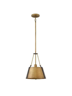 Pendant Cartwright Rustic Brass