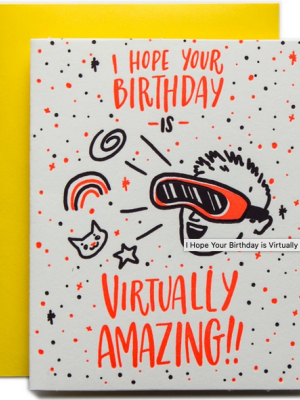 Virtually Amazing Birthday Card - Lf5