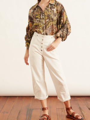 Elkin Pant In Dirty White