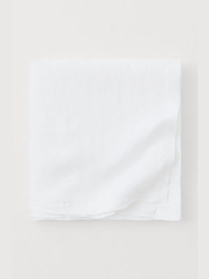 Washed Linen Tablecloth