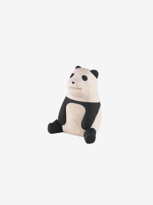 Polepole Miniature Wooden Animals - Panda