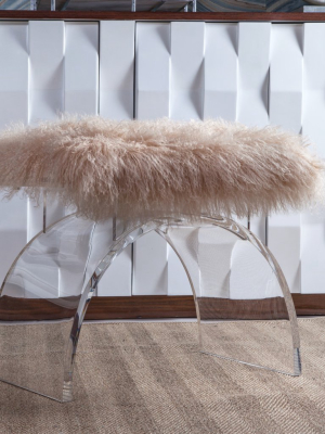 Worlds Away Marlowe Stool