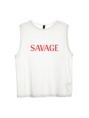 Savage [women's Muscle Tank]