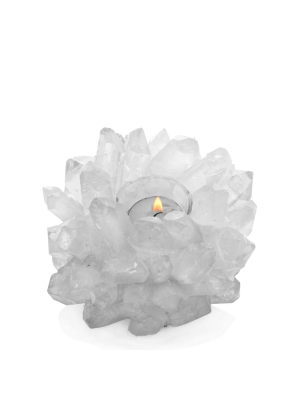 Classic Clear Quartz Votive