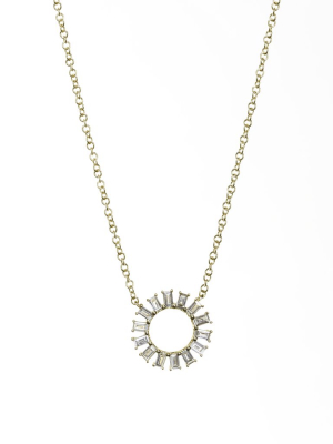 Petite Sunburst Necklace