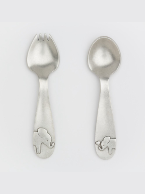 Elephant Spoon Set