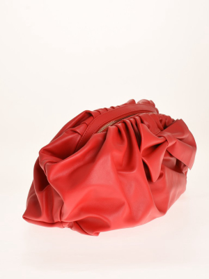 Redvalentino Bow Large Clutch Bag