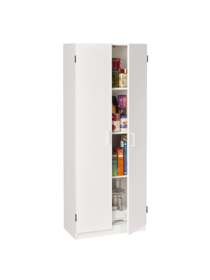 Baystone Storage Cabinet White - Room & Joy