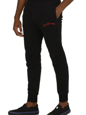 Alexander Mcqueen Logo Track Pants