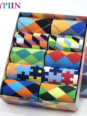 Color Me Happy - Men's Socks