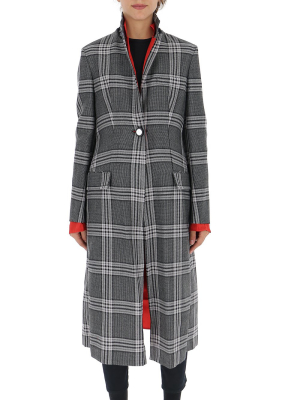 Marni Plaid Tailored Coat