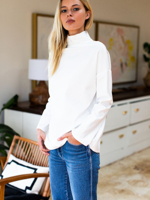 Edie Top - Ivory Ponte