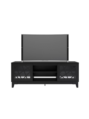 72" Graphik Tv Stand Black - Nexera