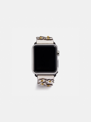 Apple Watch® Strap With Floral Applique