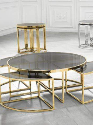 Eichholtz Padova Coffee Table - Gold & Black