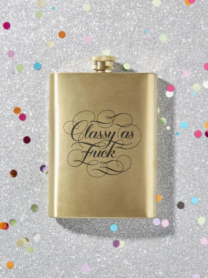 Classy As Fuck Flask